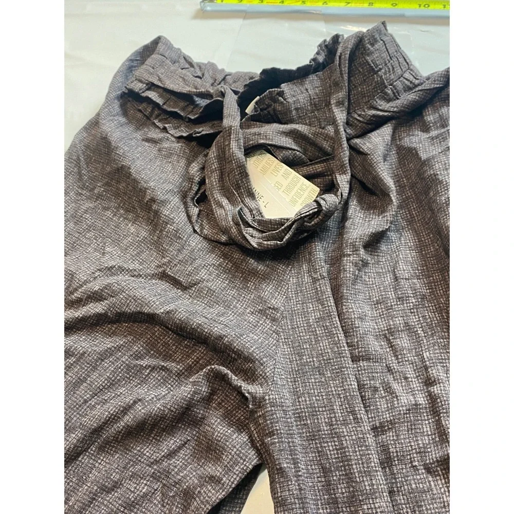 LuLaRoe Womens Maxi Skirt‎ Gray Textured Stretch Pull On Size L Long